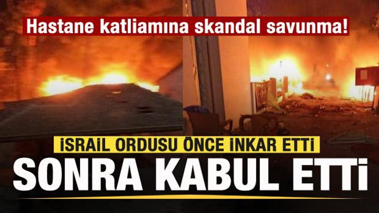 İsrail ordusu önce inkar etti, sonra kabul etti! Korkunç katliama skandal savunma!