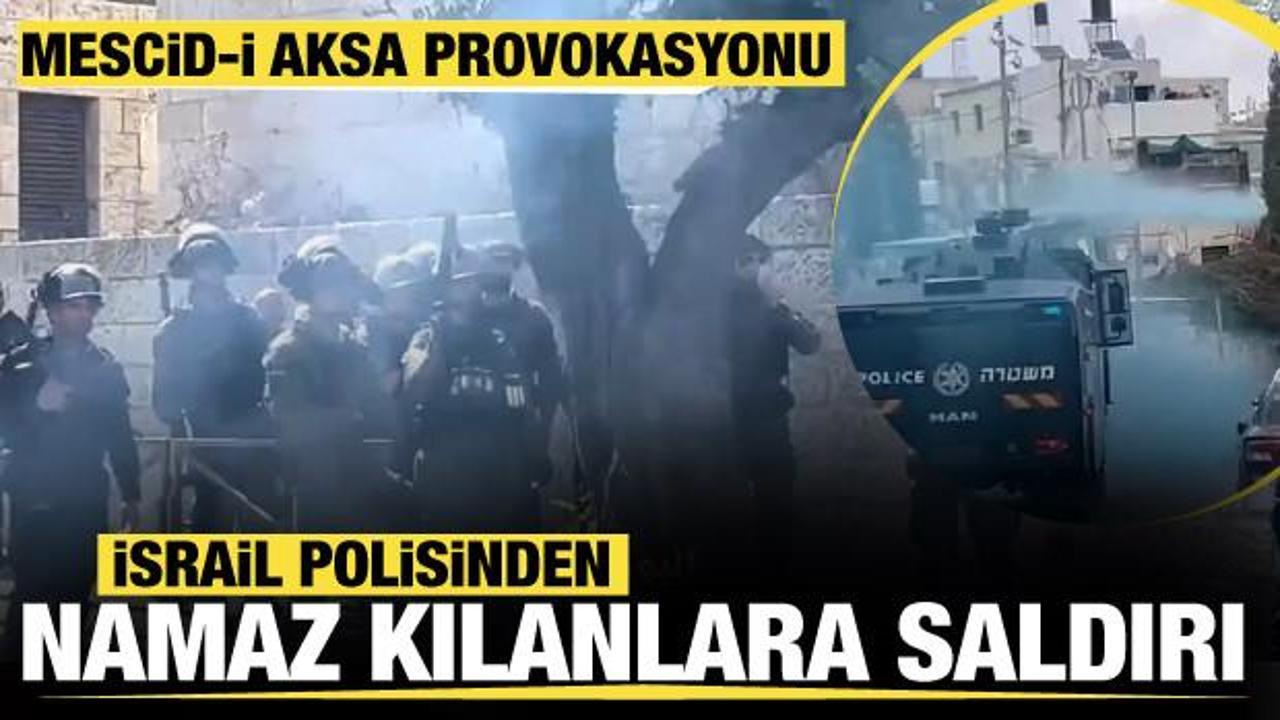 İsrail'den cuma namazına &ouml;zel Mescid-i Aksa provokasyonu! 