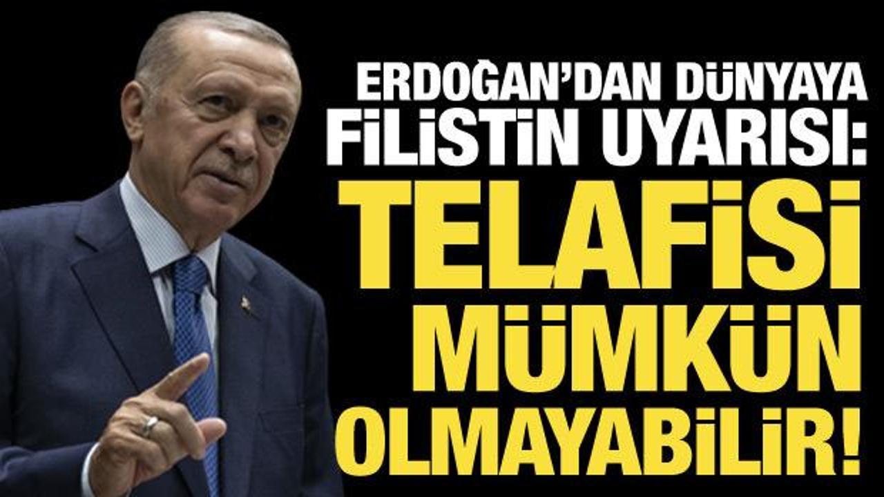 Son Dakika: Erdoğan'dan Filistin i&ccedil;in diplomasi trafiği