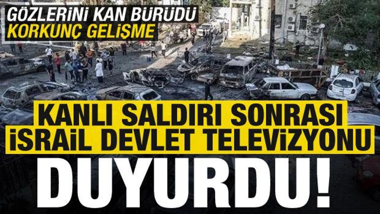 Son dakika: Kanlı saldırı sonrası İsrail devlet televizyonu duyurdu! Korkun&ccedil; gelişme...