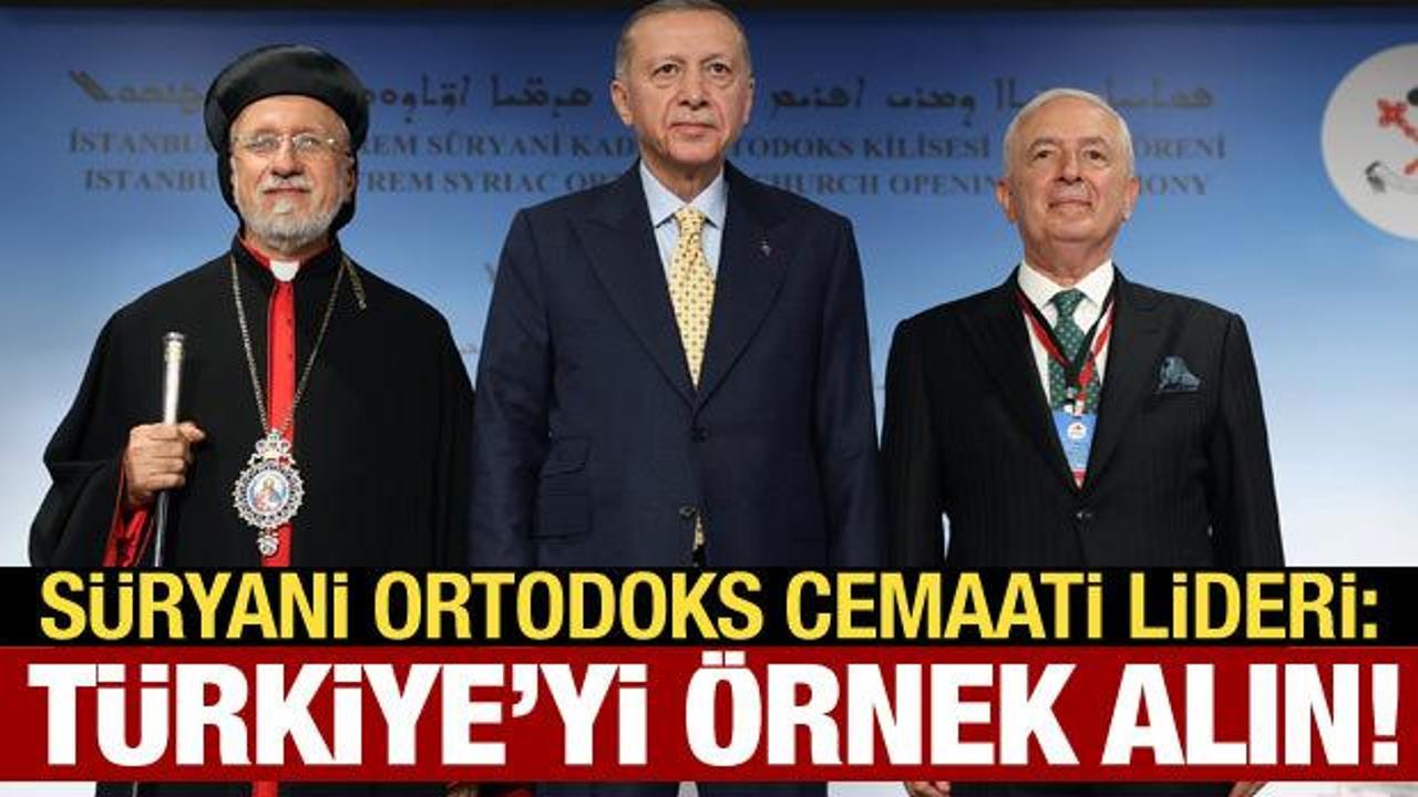 S&uuml;ryani Ortodoks Cemaati Lideri: T&uuml;rkiye'yi &ouml;rnek alsalar savaş olmazdı