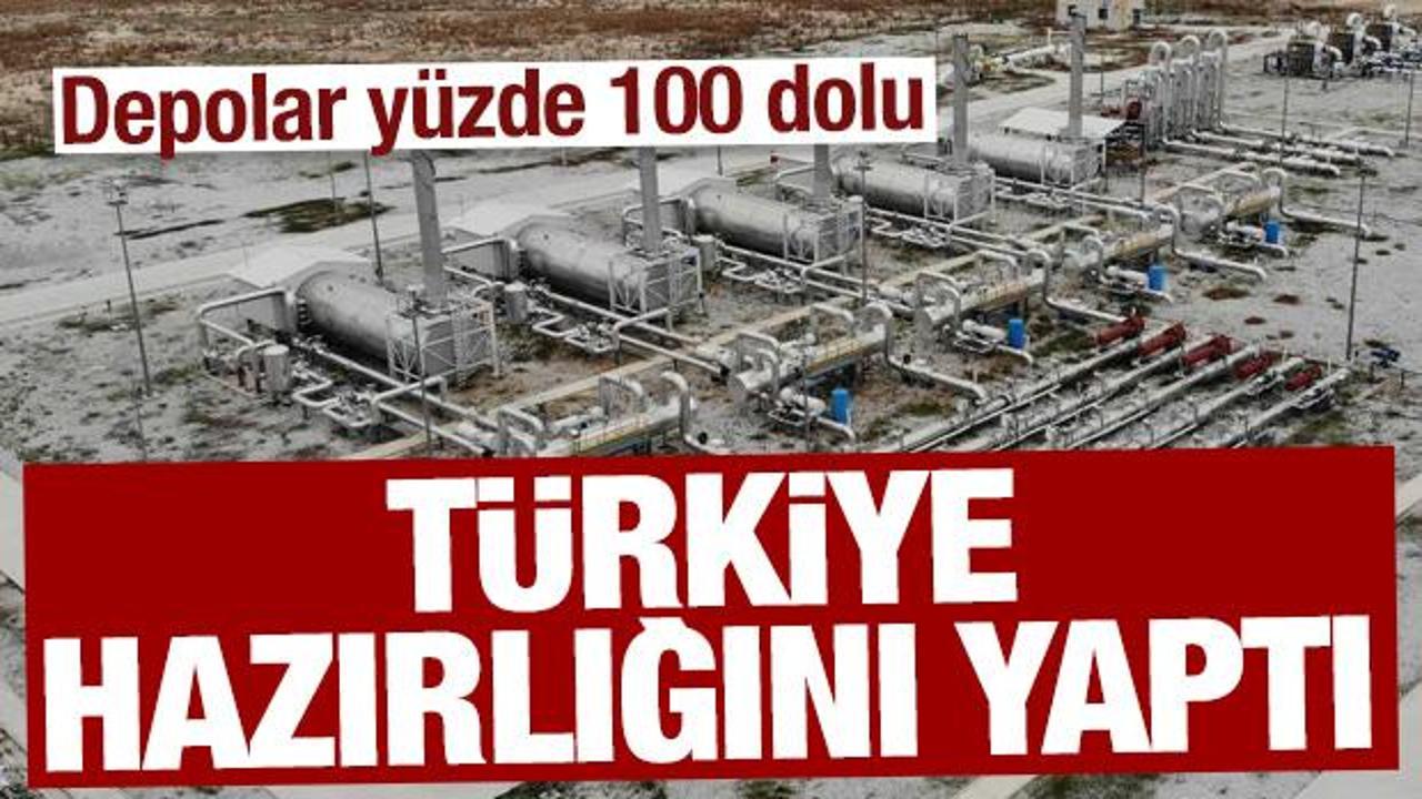 Türkiye tüm hazırlığını yaptı: Depolar yüzde 100 doldurdu