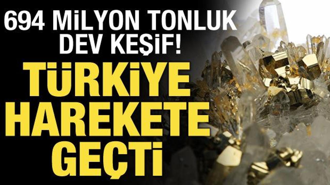 694 milyon tonluk rezerv Batı'nın dikkatini çekti! Türkiye 4 yıllık plana dahil etti