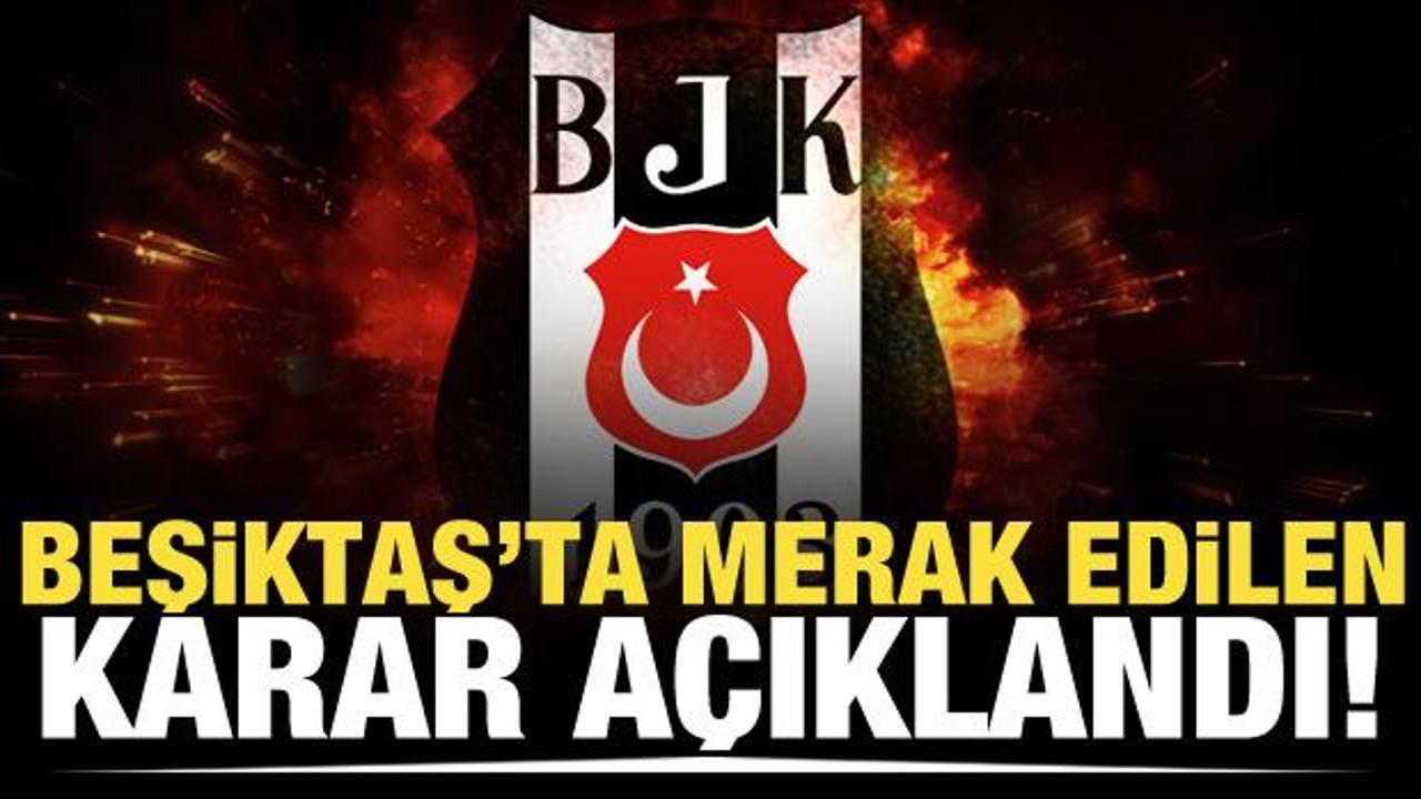 Beşiktaş'ta seçim tarihi belli oldu!