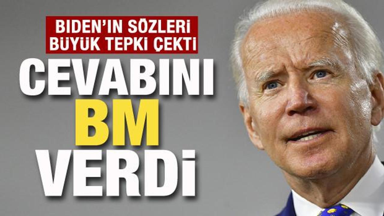BM'den Biden'a yalanlama! S&ouml;zleri b&uuml;y&uuml;k tepki &ccedil;ekmişti