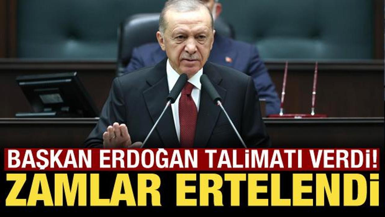 Erdoğan talimatı verdi! K&ouml;pr&uuml; ve otoyol zammı ocak ayına ertelendi