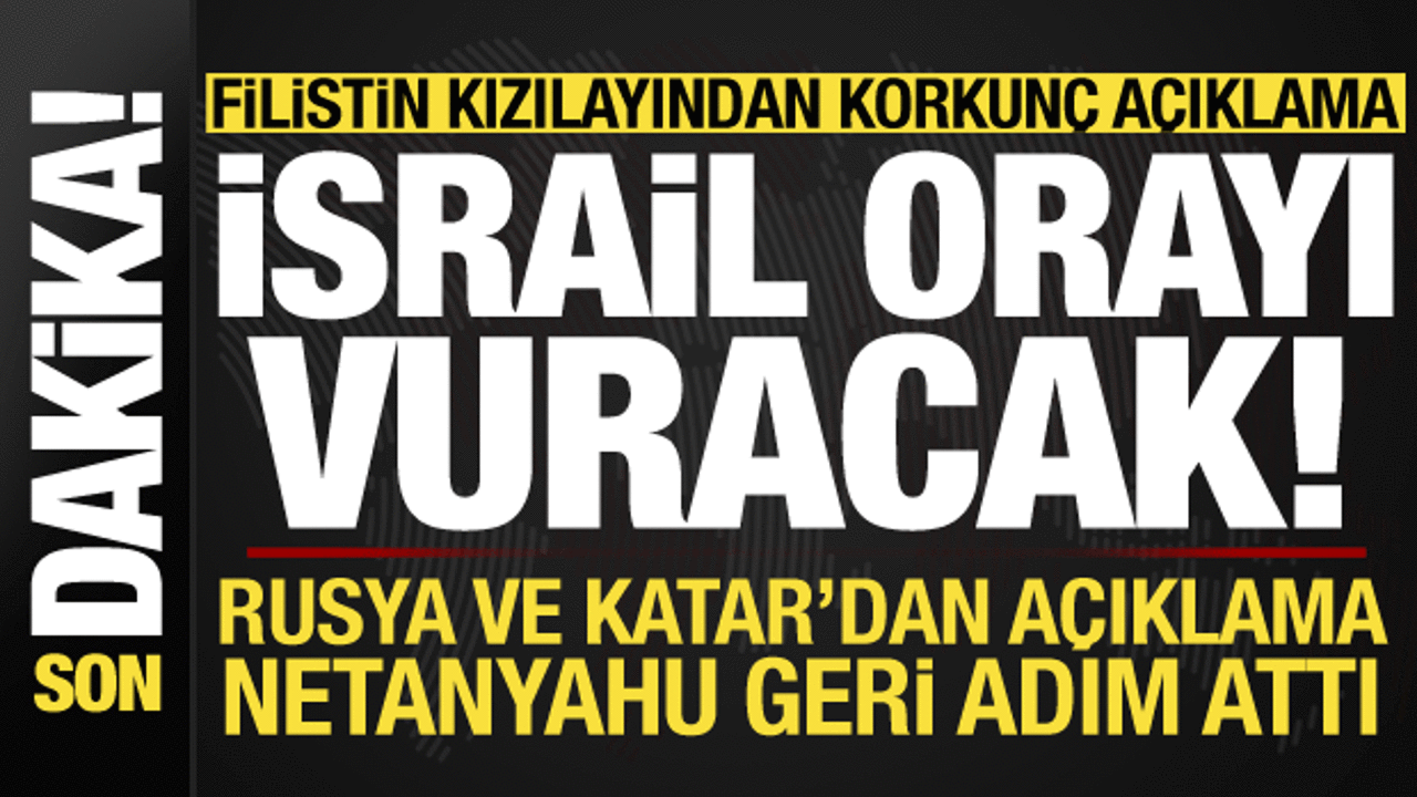 İsrail yine saldırdı: Çok sayıda şehit var! Netanyahu'dan geri adım, paylaşımını sildi...