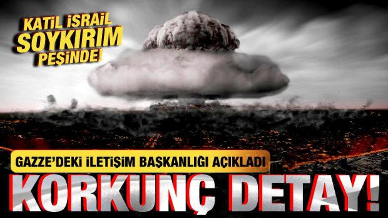 İsrail'in, Gazze'de kullandığı patlayıcı sayısı açıklandı! Korkunç atom bombası detayı