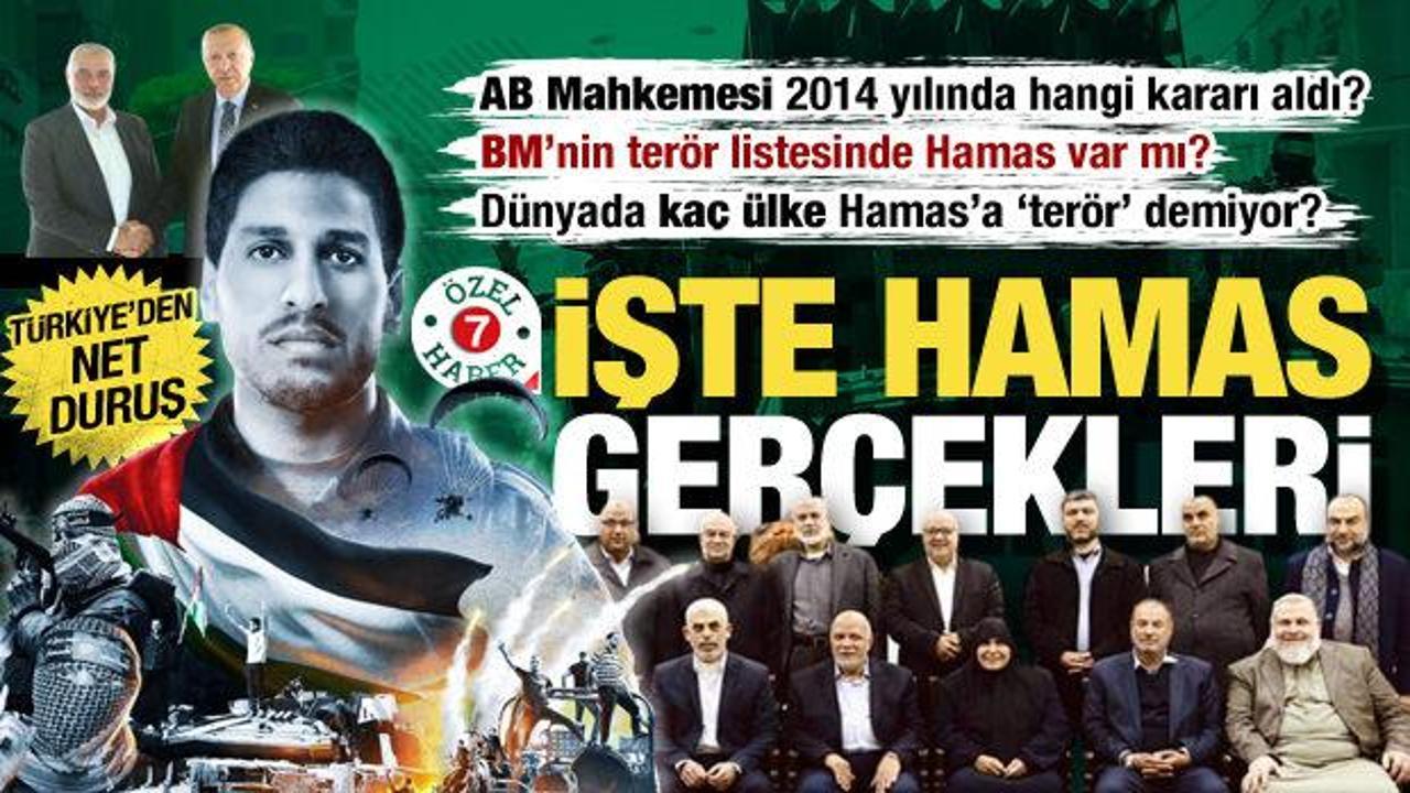 İşte Hamas gerçekleri… BM ve 199 ülkeye göre 'terör örgütü' değil