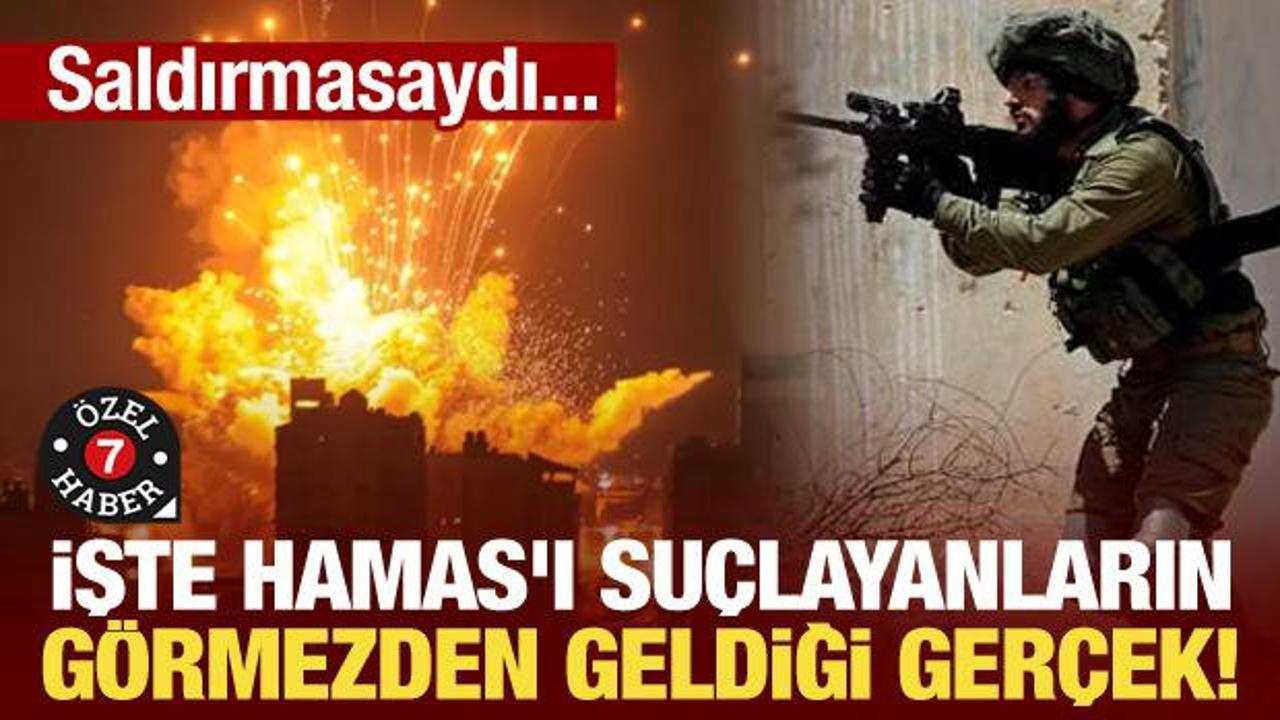 İşte Hamas'ı suçlayanların görmezden geldiği gerçek!