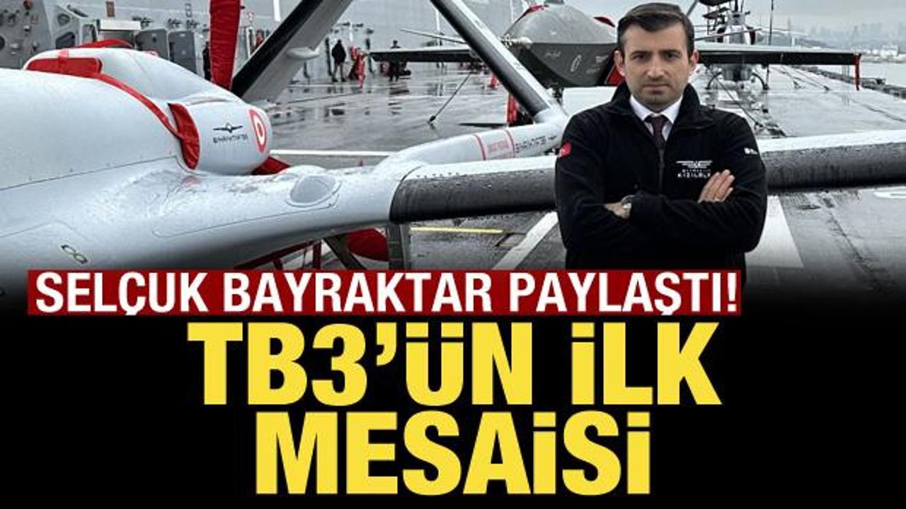 Bayraktar TB3 ilk uçuşunu gerçekleştirdi