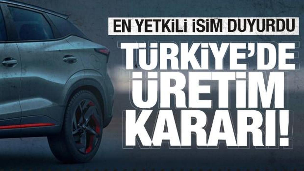 Otomobil piyasası hareketlenecek! Türkiye'de üretim kararı