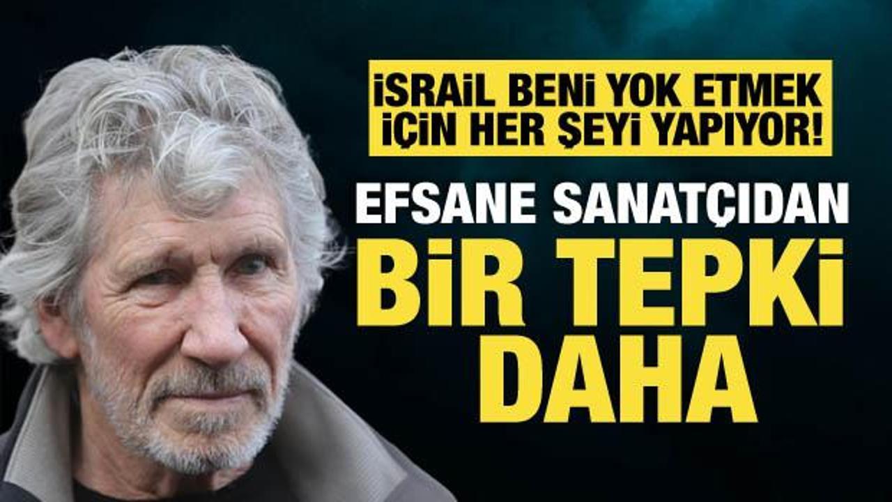 Roger Waters, İsrail'in katliamına sessiz kalmadı