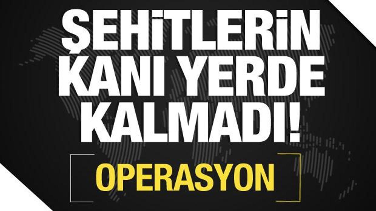 Şehitlerin kanı yerde kalmadı! Listedeki ter&ouml;ristler &ouml;ld&uuml;r&uuml;ld&uuml;