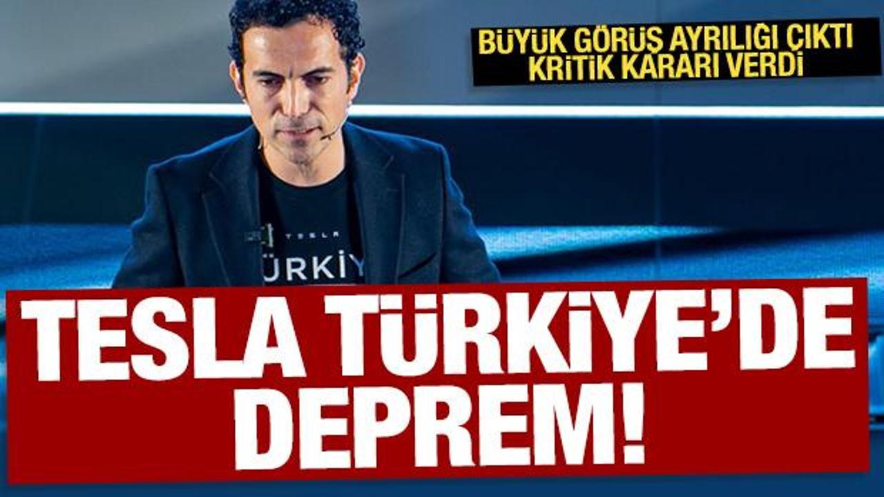 Tesla T&uuml;rkiye'de deprem: Genel M&uuml;d&uuml;r Kemal Ge&ccedil;er istifa etti
