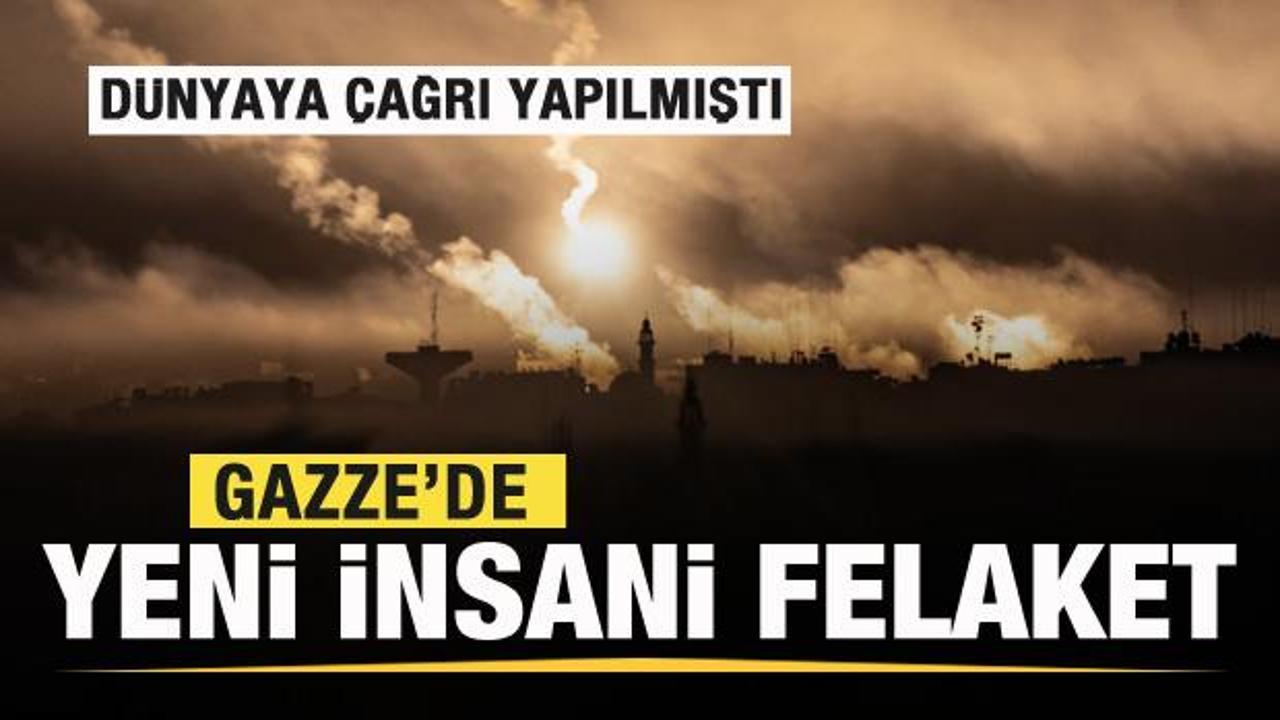 D&uuml;nyaya &ccedil;ağrı yapılmıştı! Gazze'de yeni insani felaket!