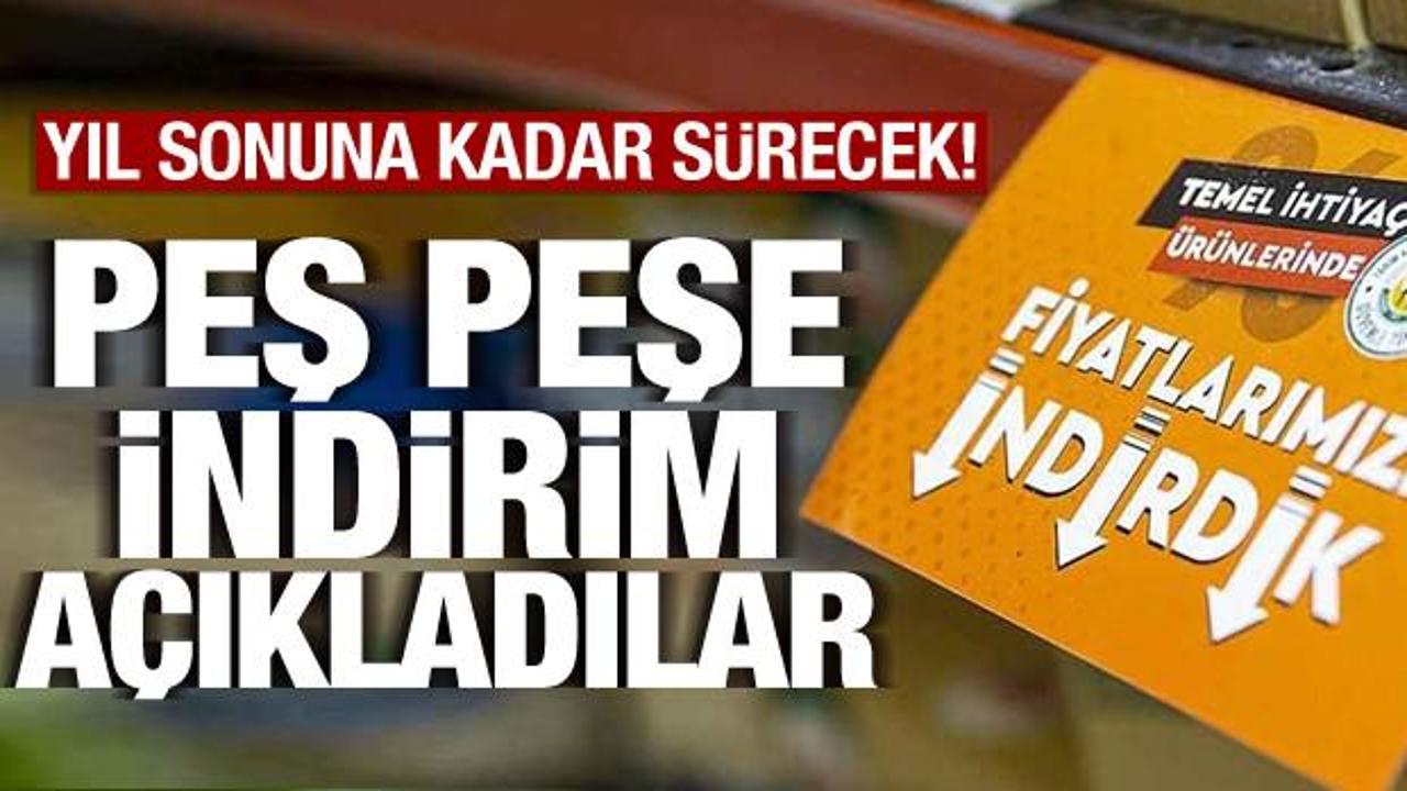İndirim &ccedil;ağrısına iş d&uuml;nyasından destek artıyor