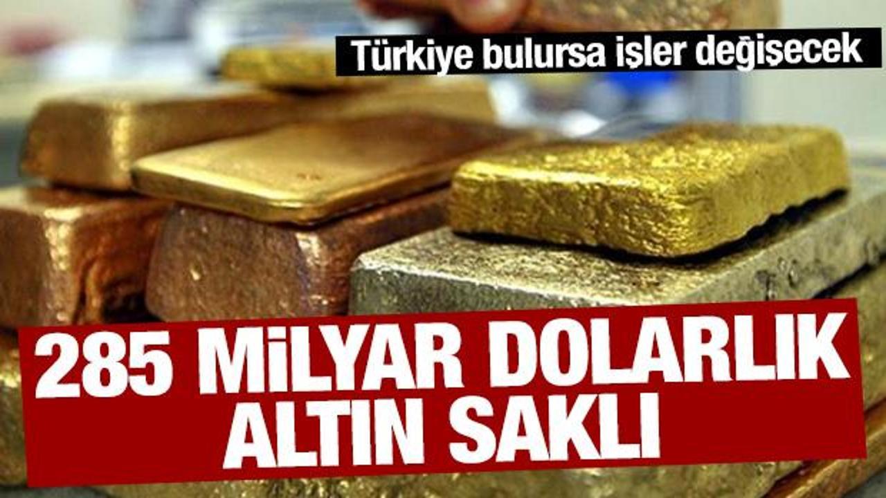285 milyar dolarlık altın saklı: Türkiye bulursa işler değişecek