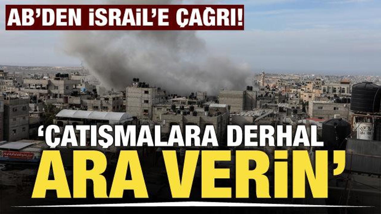 AB: Gazze'de &ccedil;atışmalara derhal ara verilmeli