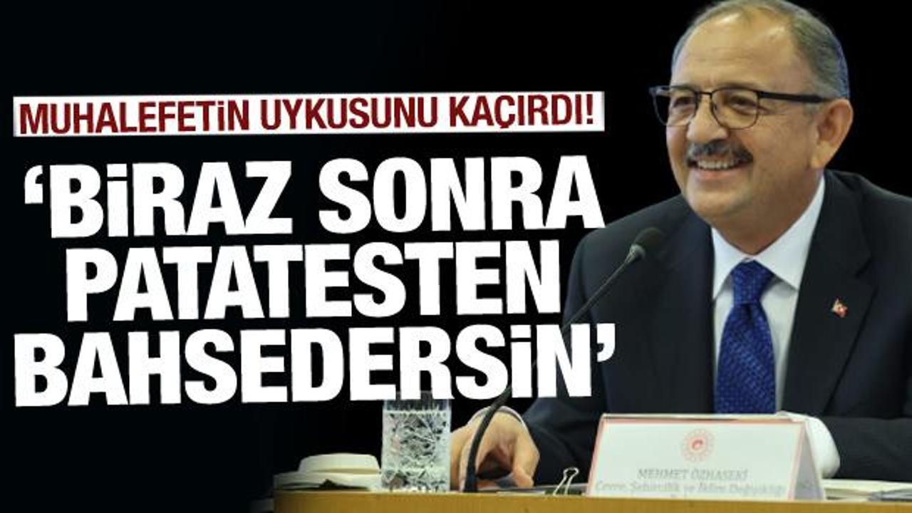 Bakan &Ouml;zhaseki: Gitmeyenlerin canına okudum