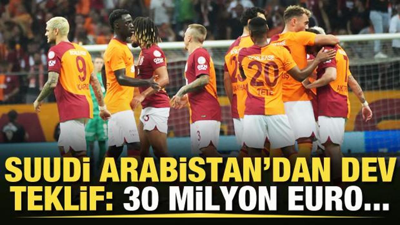 Galatasaray'ın yıldızına Suudi Arabistan'dan dev teklif!