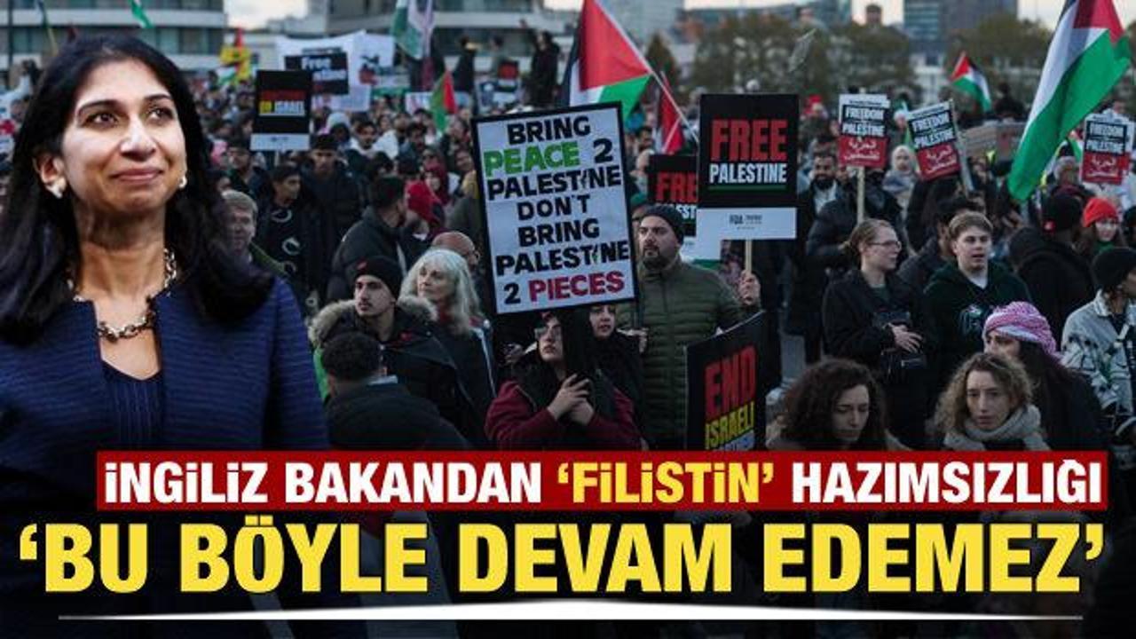 İngiliz Bakandan 'Filistin' hazımsızlığı! 'Bu b&ouml;yle devam edemez'