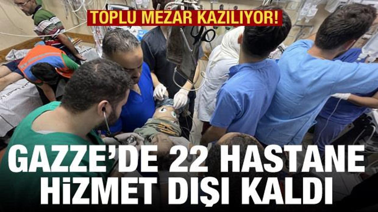 İsrail-Filistin savaşı: Gazze'de 22 hastane hizmet dışı kaldı