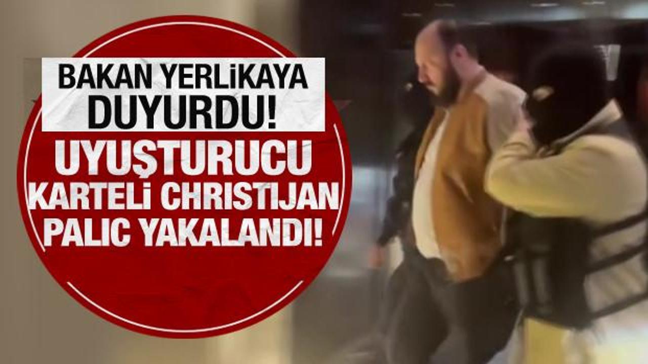 Mavi b&uuml;ltenle aranan uyuşturucu karteli lideri Christijan Palic yakalandı!