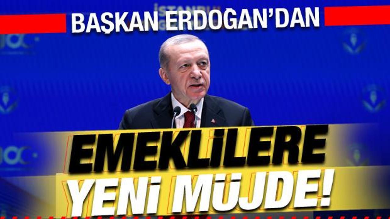 Cumhurbaşkanı Erdoğan'dan emeklilere son dakika ikramiye müjdesi!
