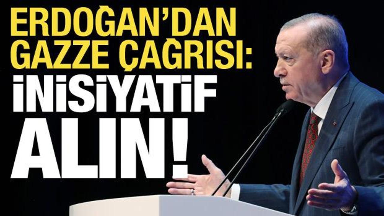 Cumhurbaşkanı Erdoğan'dan t&uuml;m liderlere Gazze &ccedil;ağrısı: İnisiyatif alın