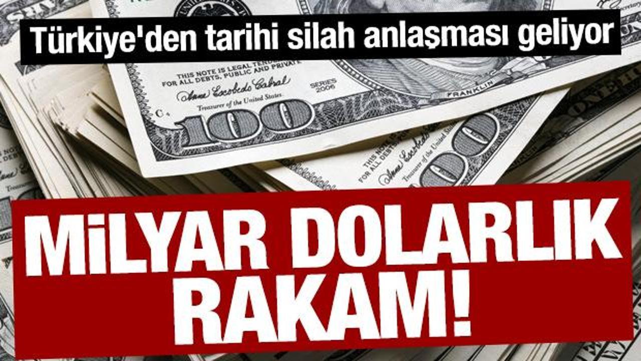 Milyar dolarlık imza: Türkiye'den tarihi silah anlaşması geliyor