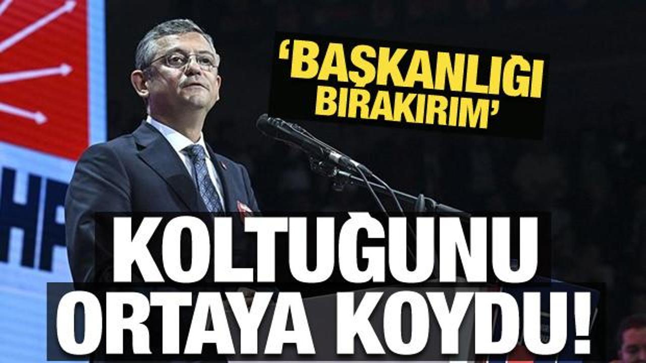 &Ouml;zg&uuml;r &Ouml;zel resti &ccedil;ekti, ilk genel se&ccedil;imi işaret etti: Kaybedersem bırakırım!