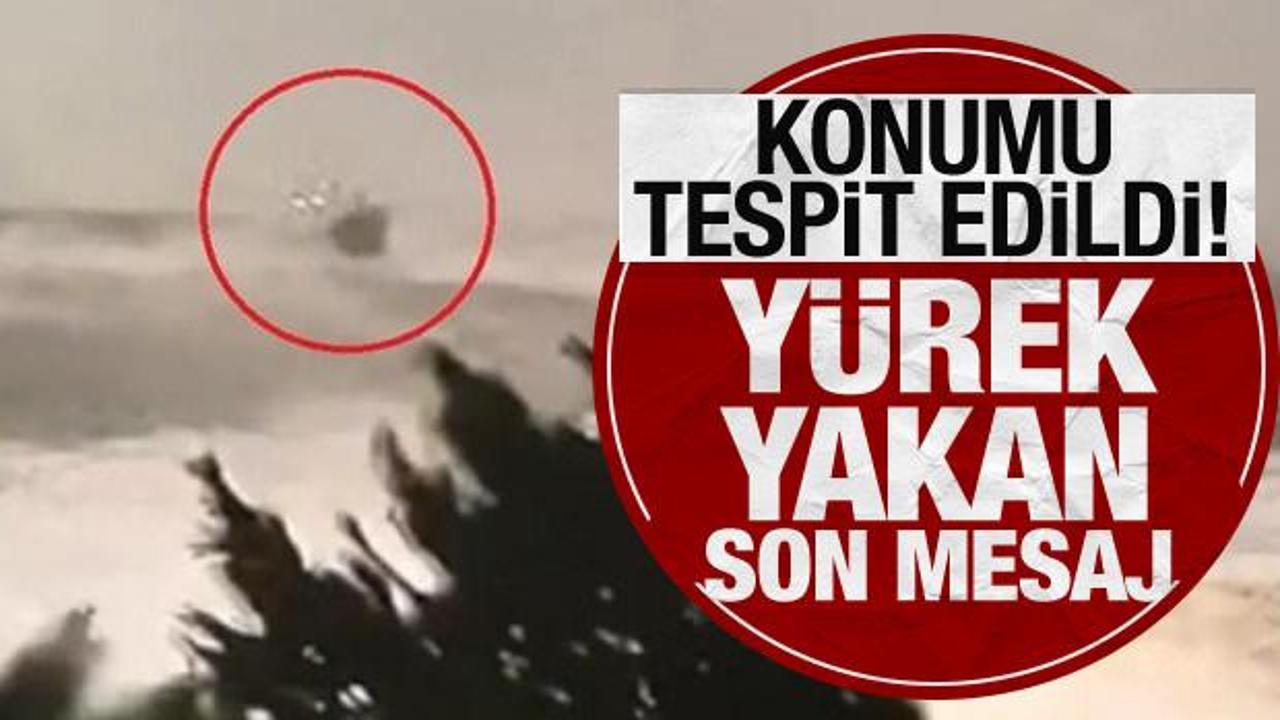 Son Dakika: Zonguldak açıklarında batan geminin konumu tespit edildi!