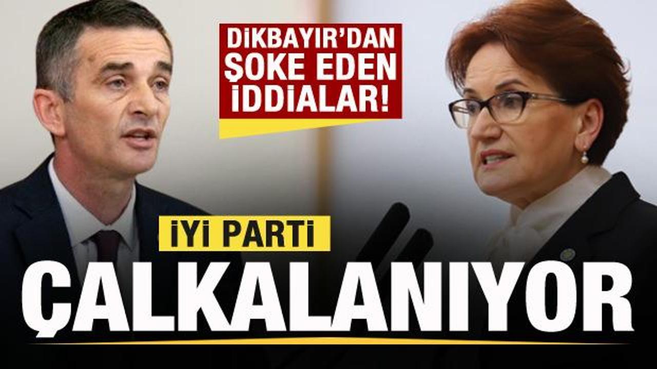 &Uuml;mit Dikbayır'dan canlı yayında şoke eden iddialar! İYİ Parti &ccedil;alkalanıyor!