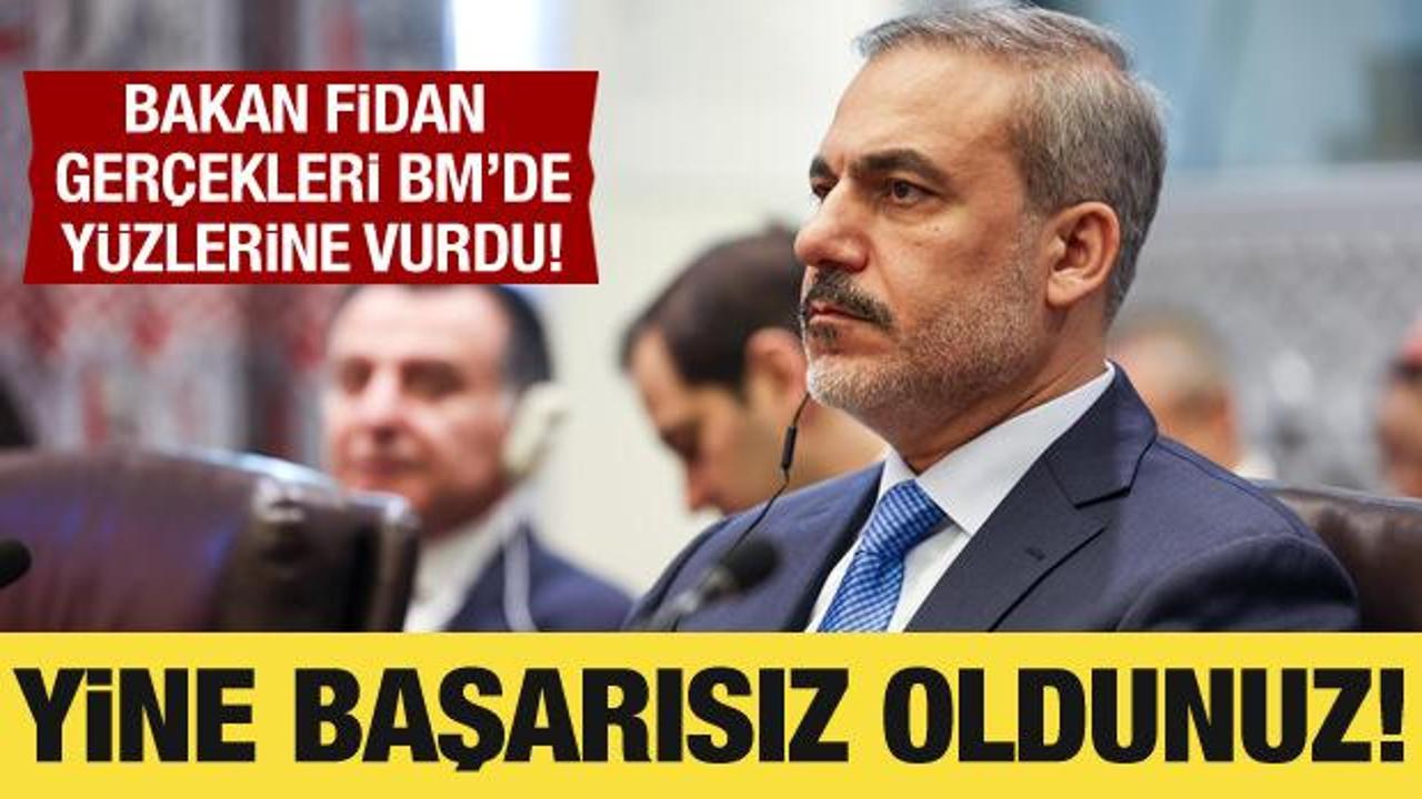 Bakan Fidan: BMGK yine başarısız oldu!