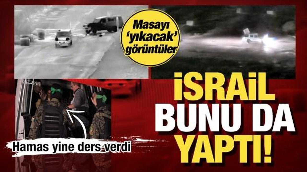 İsrail'den rehinelere havadan takip! Yine anlaşmayı ihlal ettiler