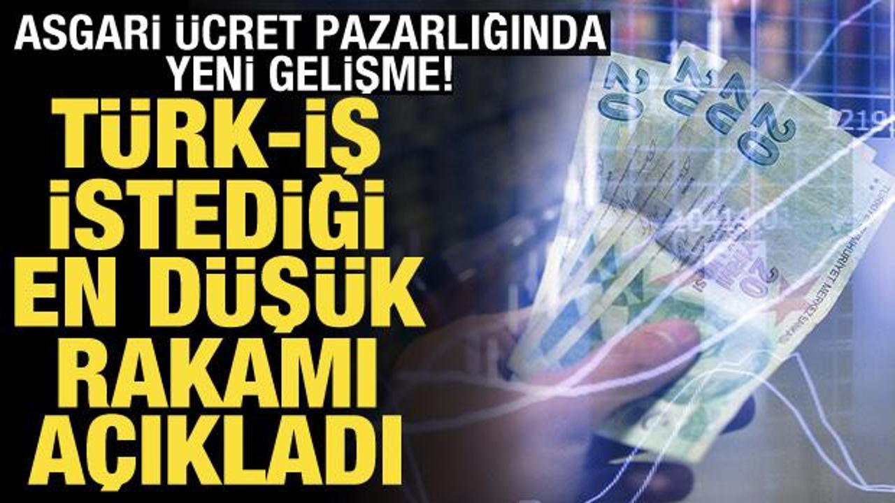 Türk-İş, asgari ücret pazarlığına 14 bin 25 liradan başlayacak