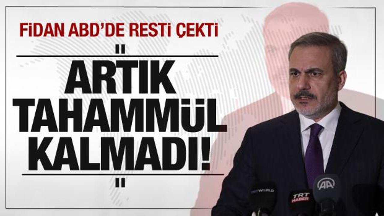 ABD yalnız kaldı! Türkiye'den rest: Artık tahammül kalmadı