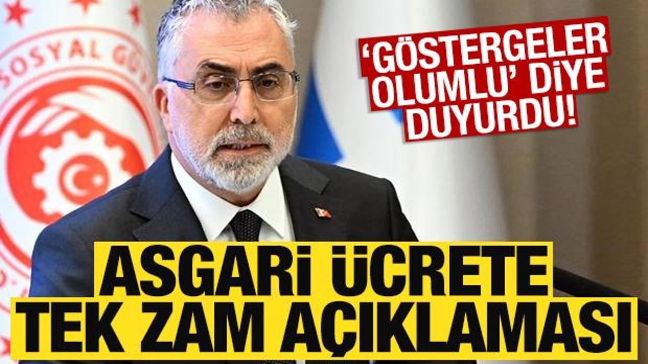 Bakan Işıkhan&rsquo;dan asgari &uuml;cret mesajı: Tek zam yapılacak