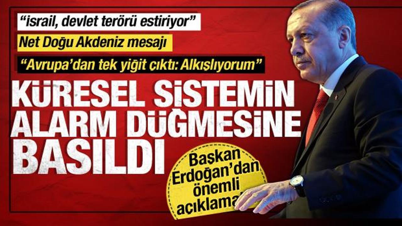 Cumhurbaşkanı Erdoğan: Netanyahu ibret olacak bir ceza almalı