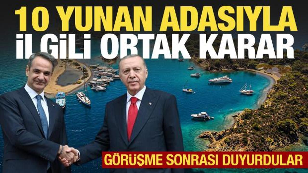 Δήλωση Ερντογάν και Μητσοτάκη!  Απόφαση για 10 ελληνικά νησιά