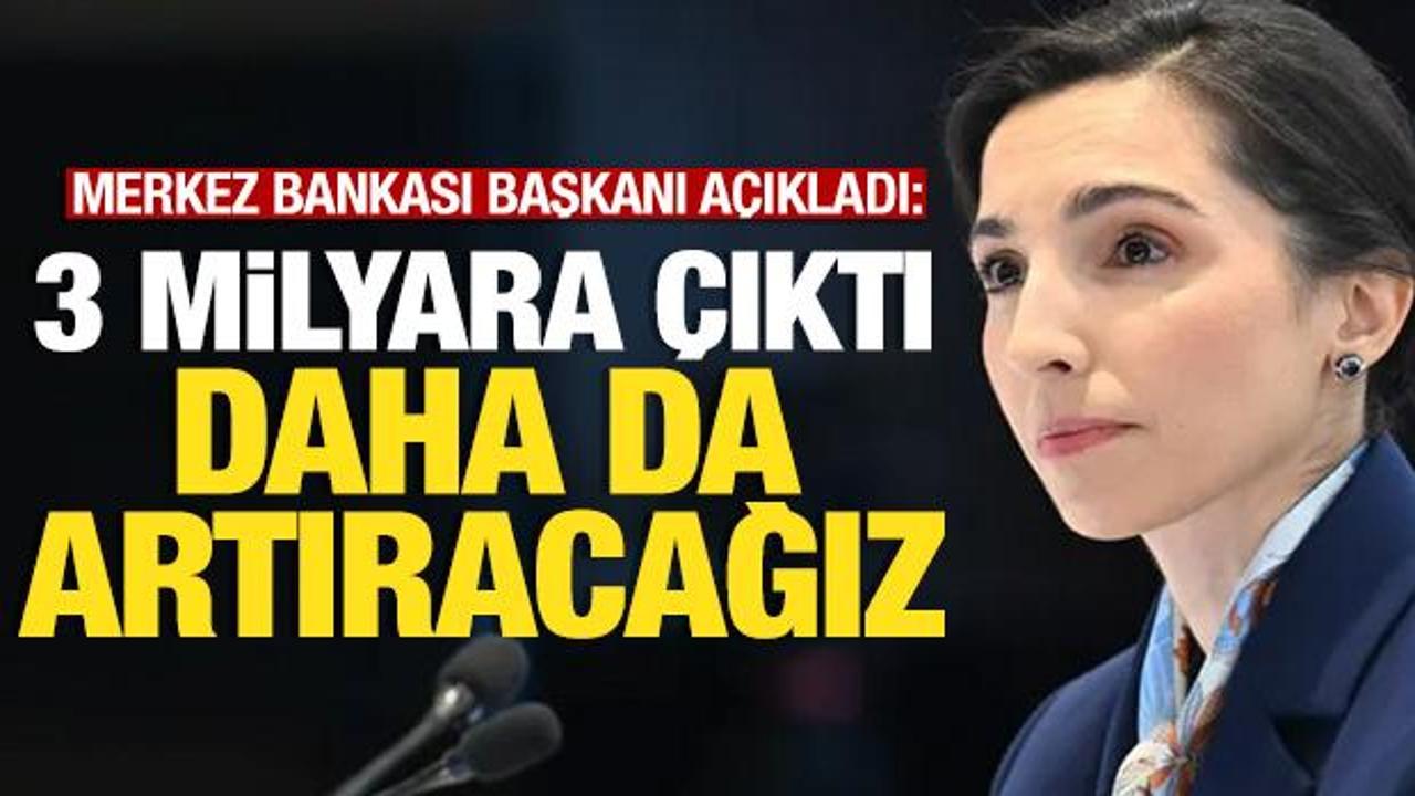 TCMB Başkanı Erkan: '10 kat artan reeskont limitini daha da artıracağız'