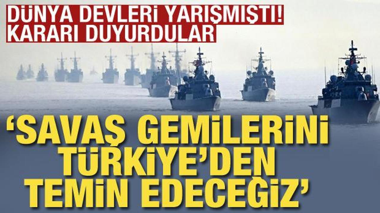 T&uuml;rk yapımı savaş gemileri i&ccedil;in yeni rota Malezya