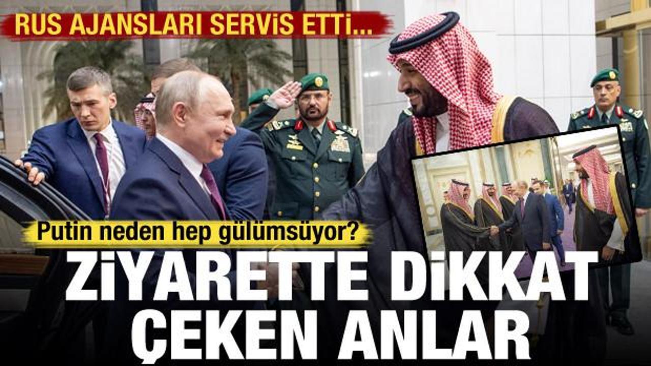 Ziyarette o anlar dikkat çekti: Putin neden bütün fotoğraflarda gülüyor?