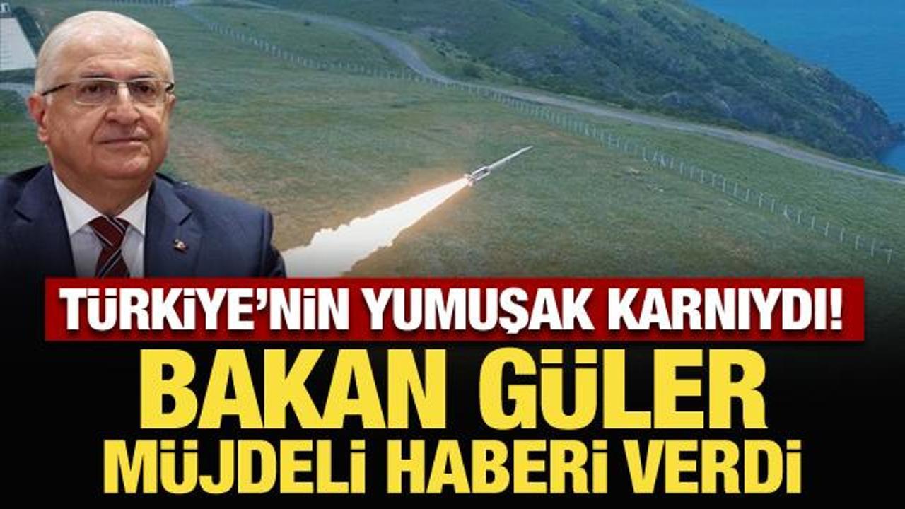 Bakan G&uuml;ler m&uuml;jdeli haberi verdi: Hisar ile hava savunma ihtiyacımız kalmayacak!