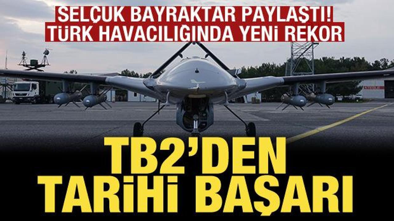 Bayraktar TB2 SİHA 750 bin uçuş saatini tamamladı