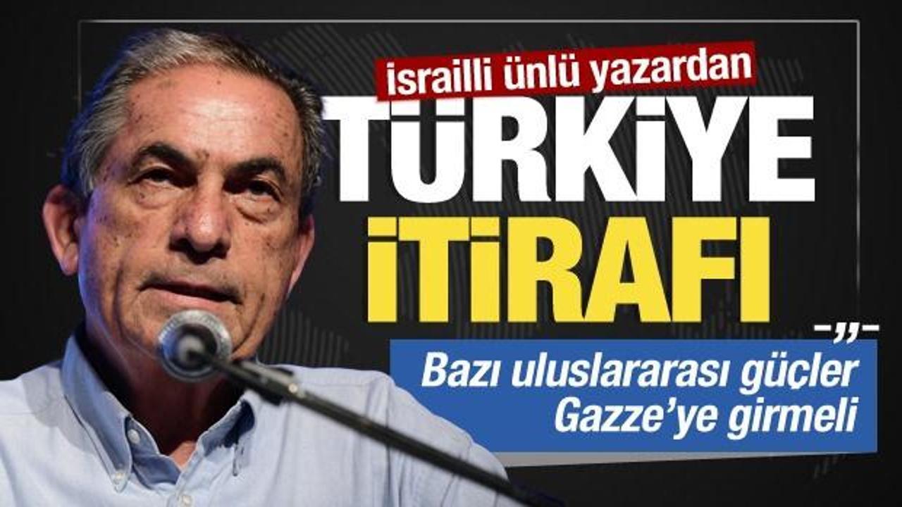 Gazze'ye Barış Gücü çağrısı! İsrailli gazeteci Levy: Türkiye artık küresel bir aktör