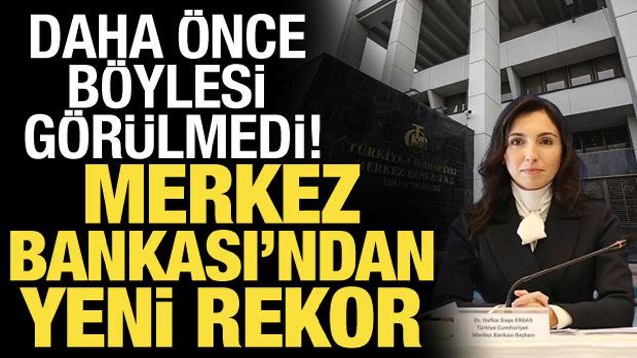 Merkez Bankası rezervleri a&ccedil;ıklandı!