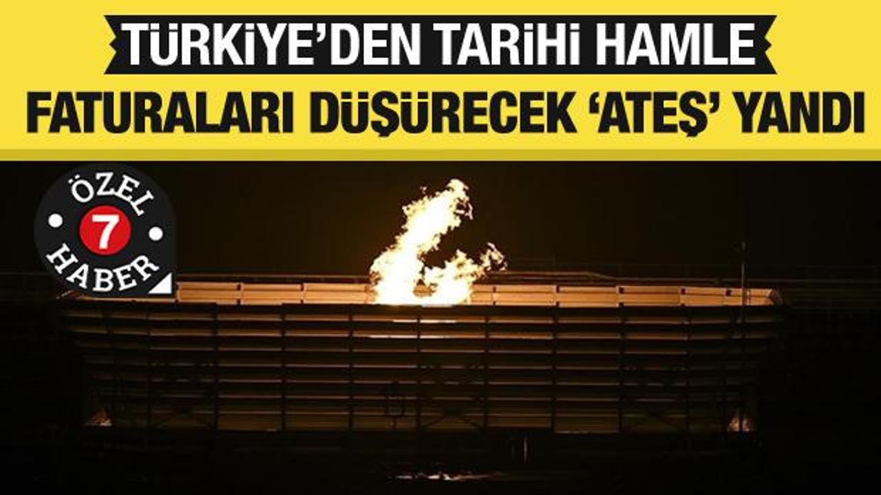 Türkiye'den tarihi hamle! Faturaları düşürecek 'Ateş' yandı