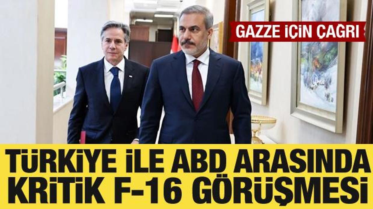 T&uuml;rkiye ile ABD arasında F-16 g&ouml;r&uuml;şmesi